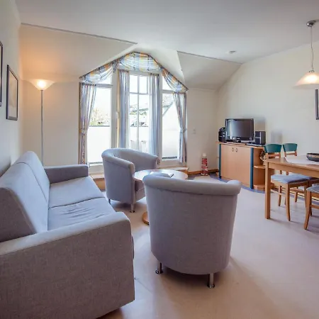 Duenenpark - Komfort Mit 1 Schlafzimmer Und Balkon Im Dachgeschoss 185 Apartmán *